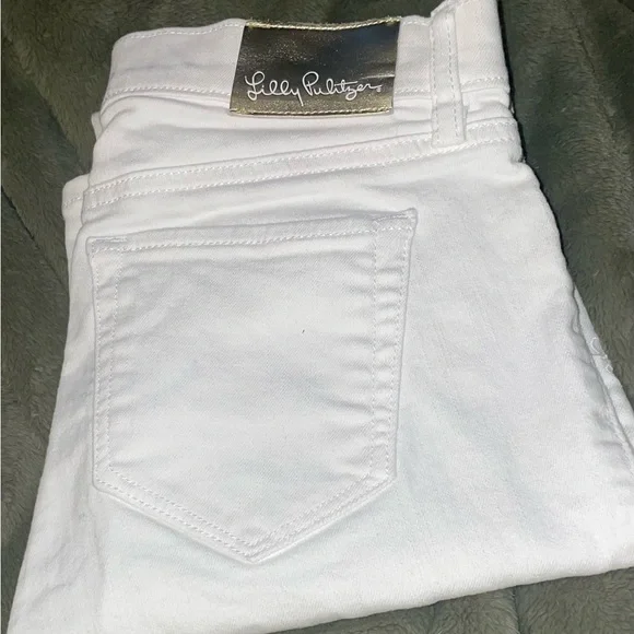 Lilly Pulitzer White Skinny Jeans - Picture 4 of 8